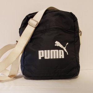 Puma Commuter Fold Backpack Top Close Black and Multicolor Rainbow Holographic PUMA Black Rainbow Pearl Commuter Backpack for sale online  main image 2